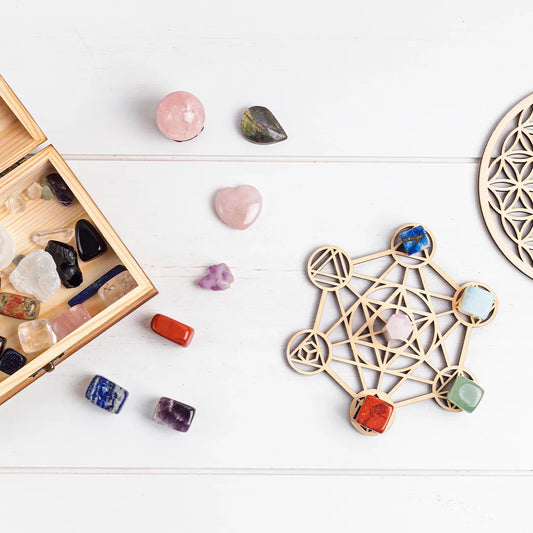 Crystal Grids and Mindful Meditation